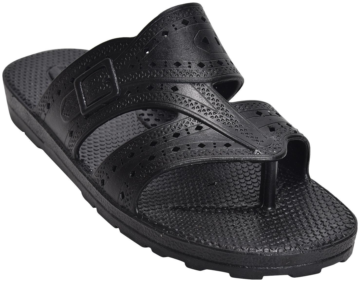 

Khadim s Men Black Casual Slip-On Sandal