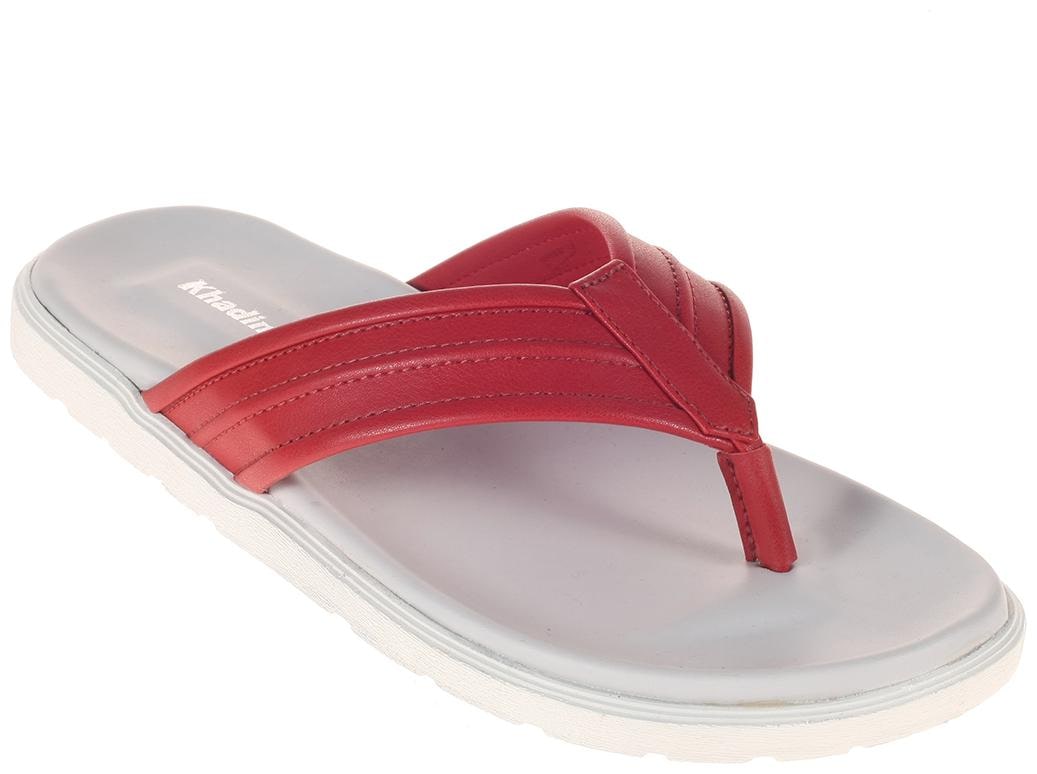 

Khadim s Men Red Casual Outdoor Slipper