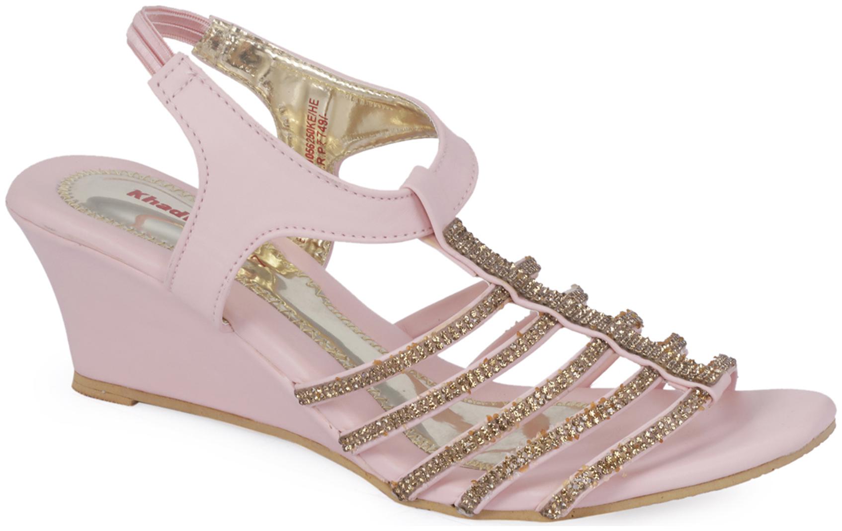 

Khadim s Women Pink Wedges
