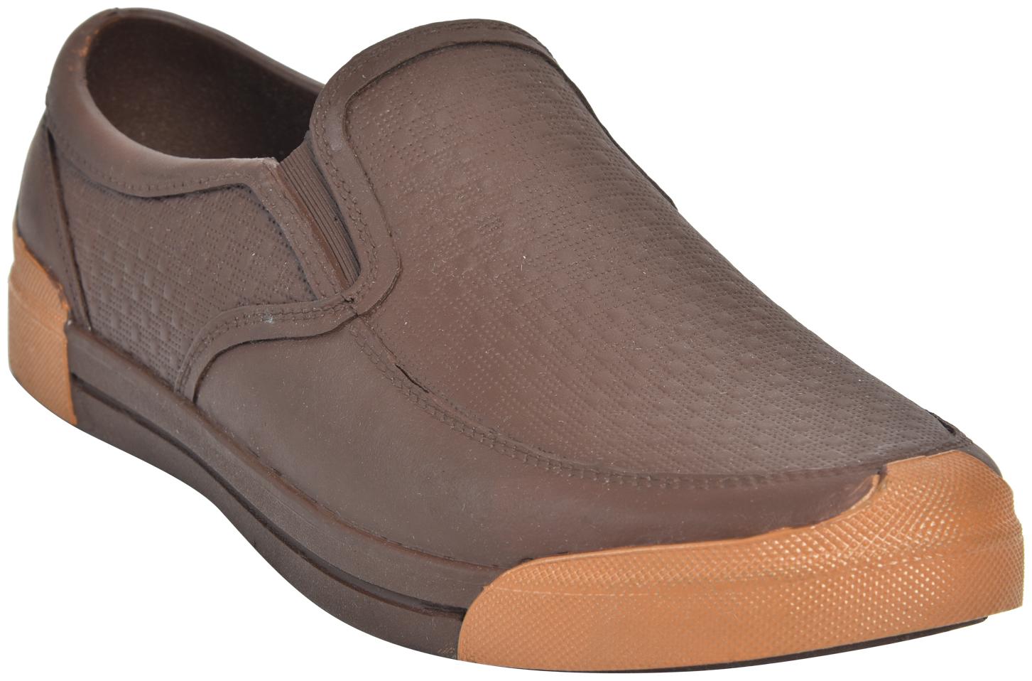 

Khadim s Pro Men Brown Casual Slip-On Monsoon Shoe