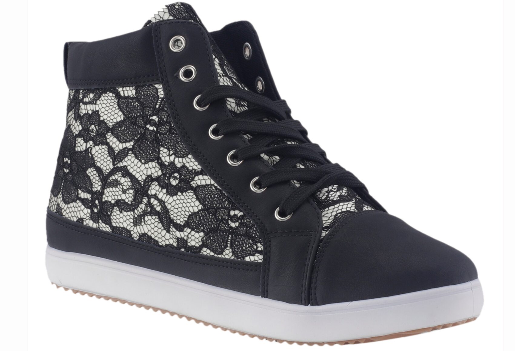 

Khadim s Women Black Sneakers