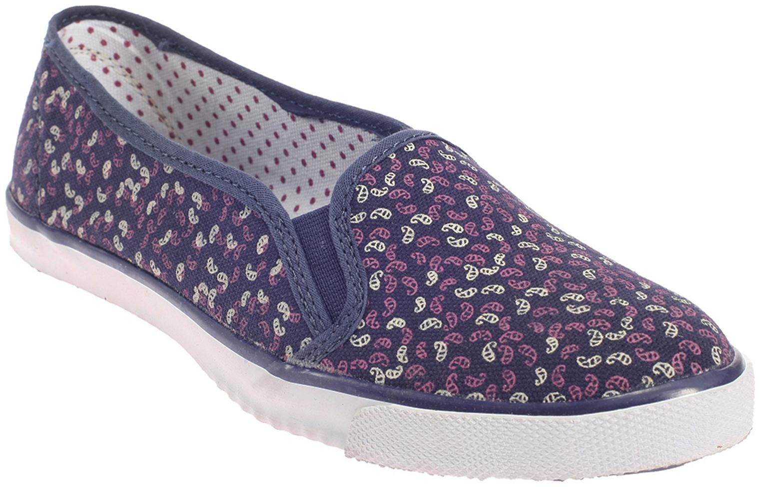 

Khadim s Women Navy Blue Slip-On Shoes