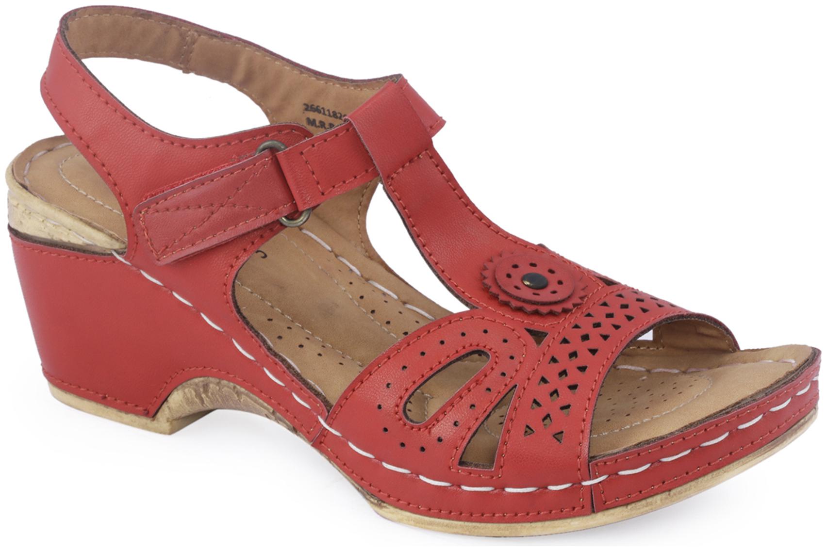 

Khadim s Women Red Wedges