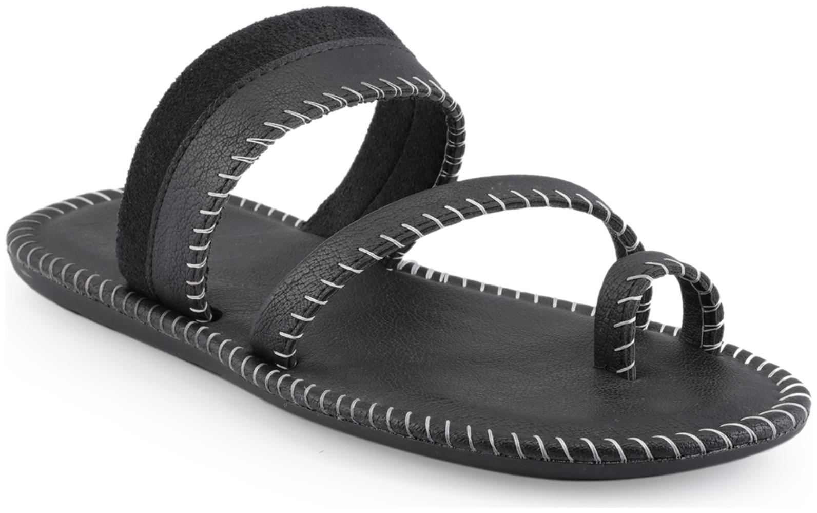 

Khadim s Men Black Sandals