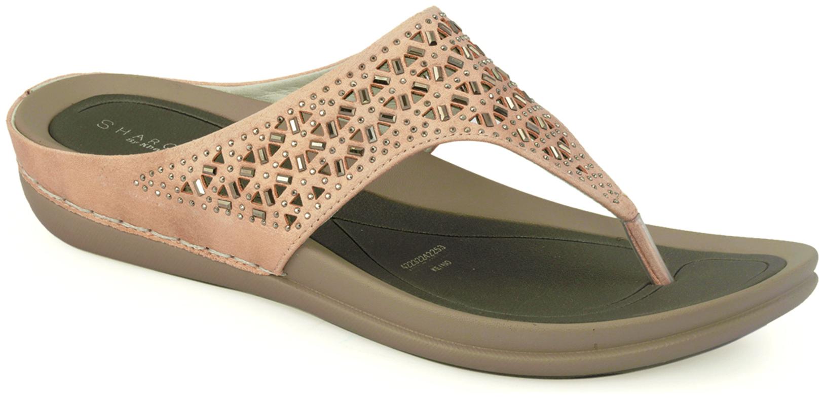 

Khadim s Women Pink T-Strap Flats
