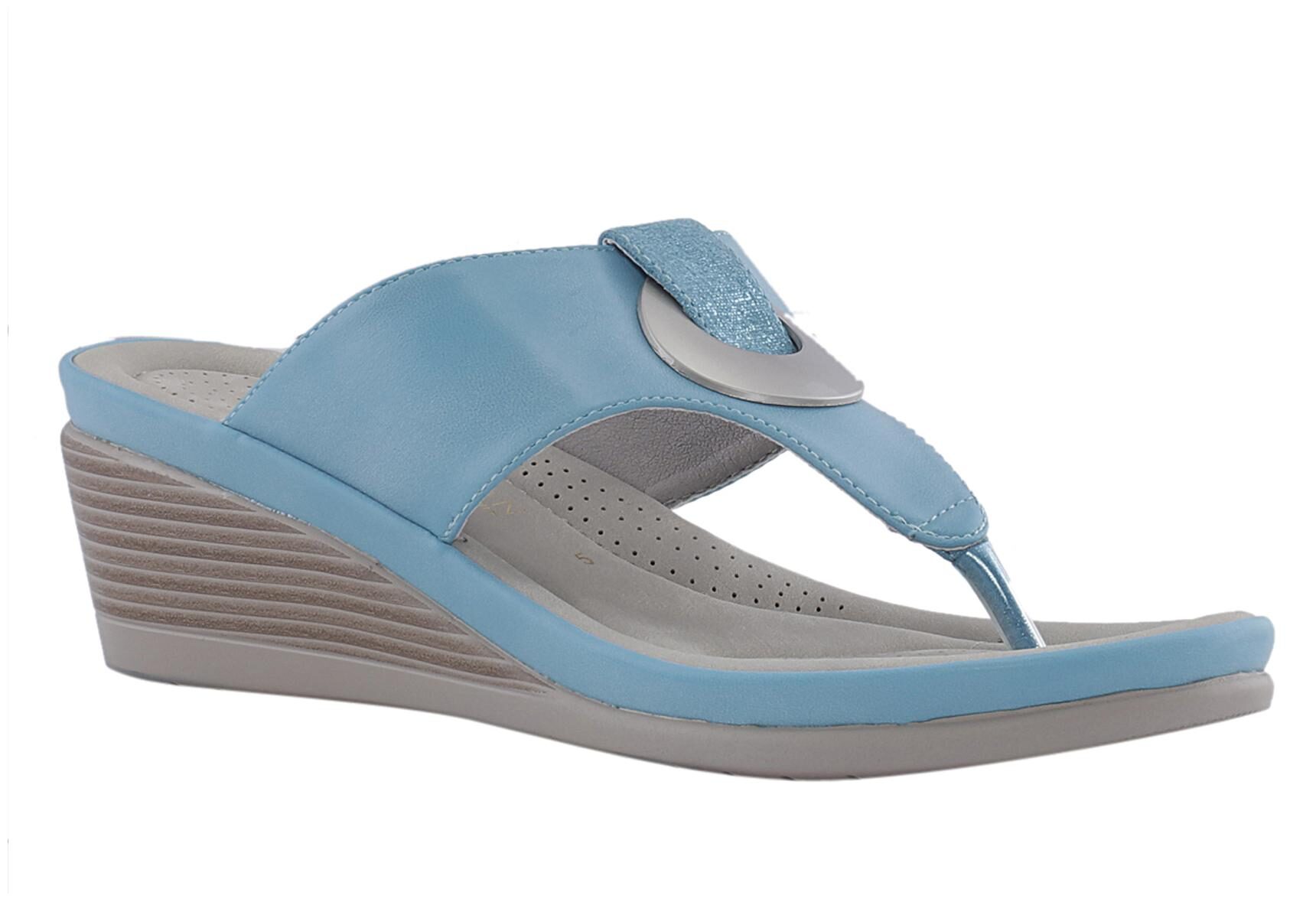 

Khadim s Women Blue Wedges