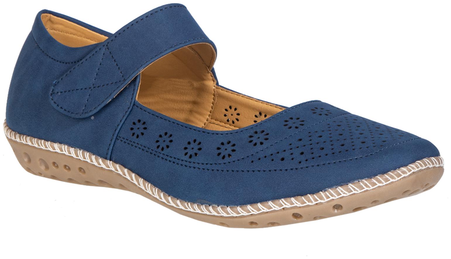 

Khadim s Women Blue Slip-On Shoes