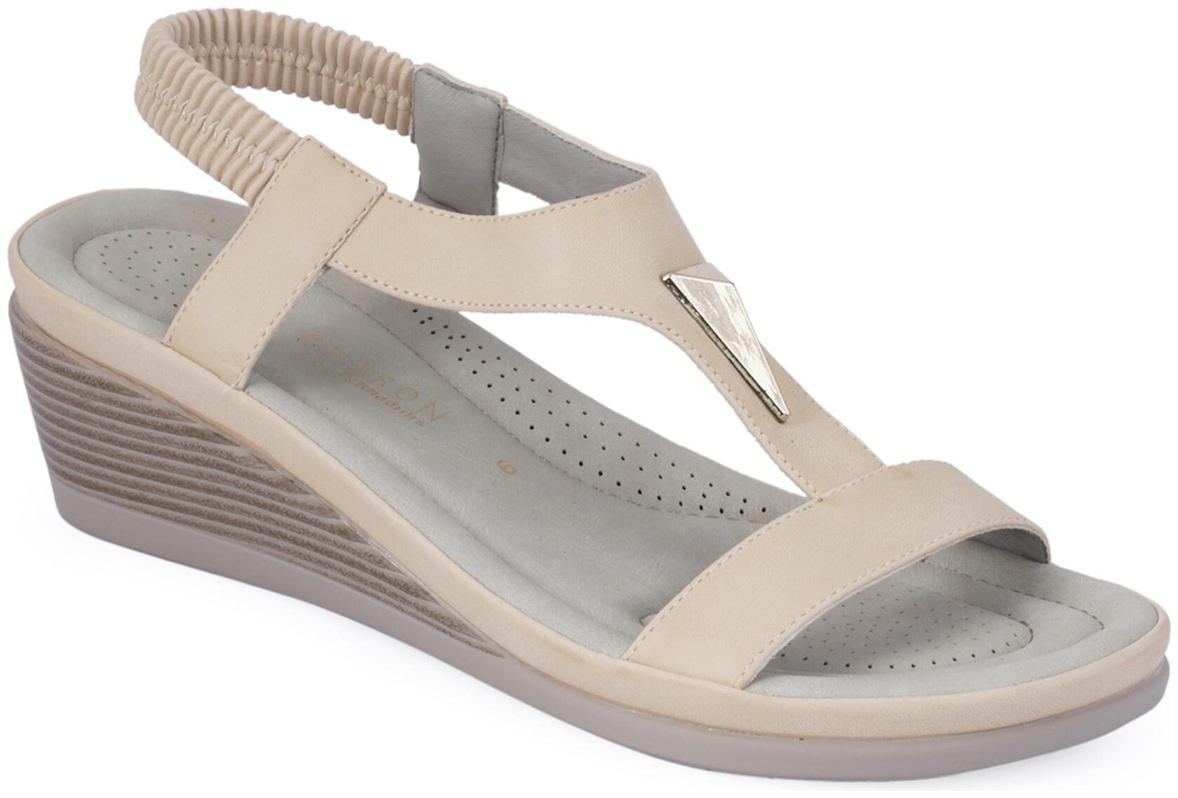

Khadim s Sharon Women s Beige Heel Sandal