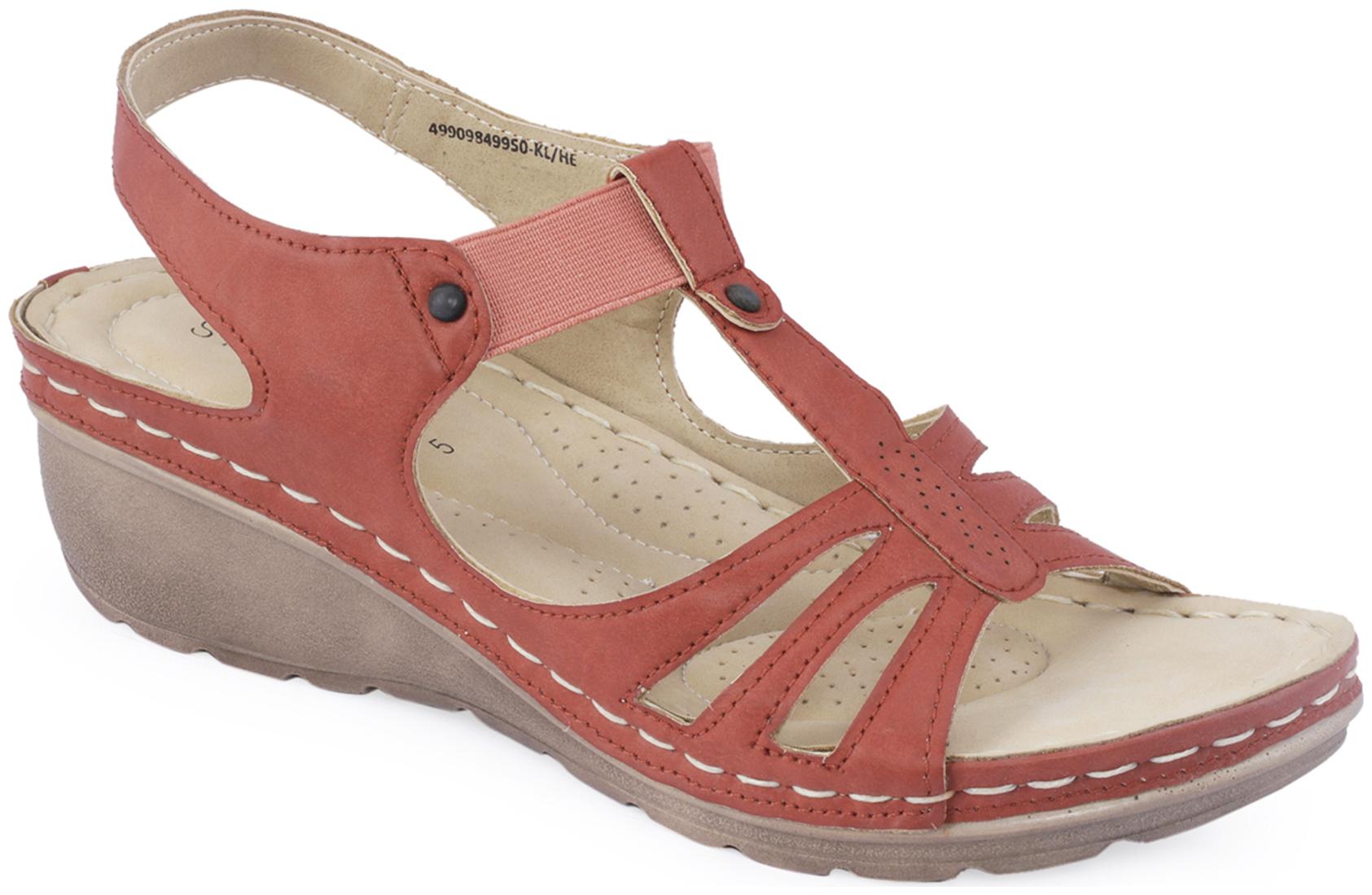 

Khadim s Sharon Women s Red Heel Sandal