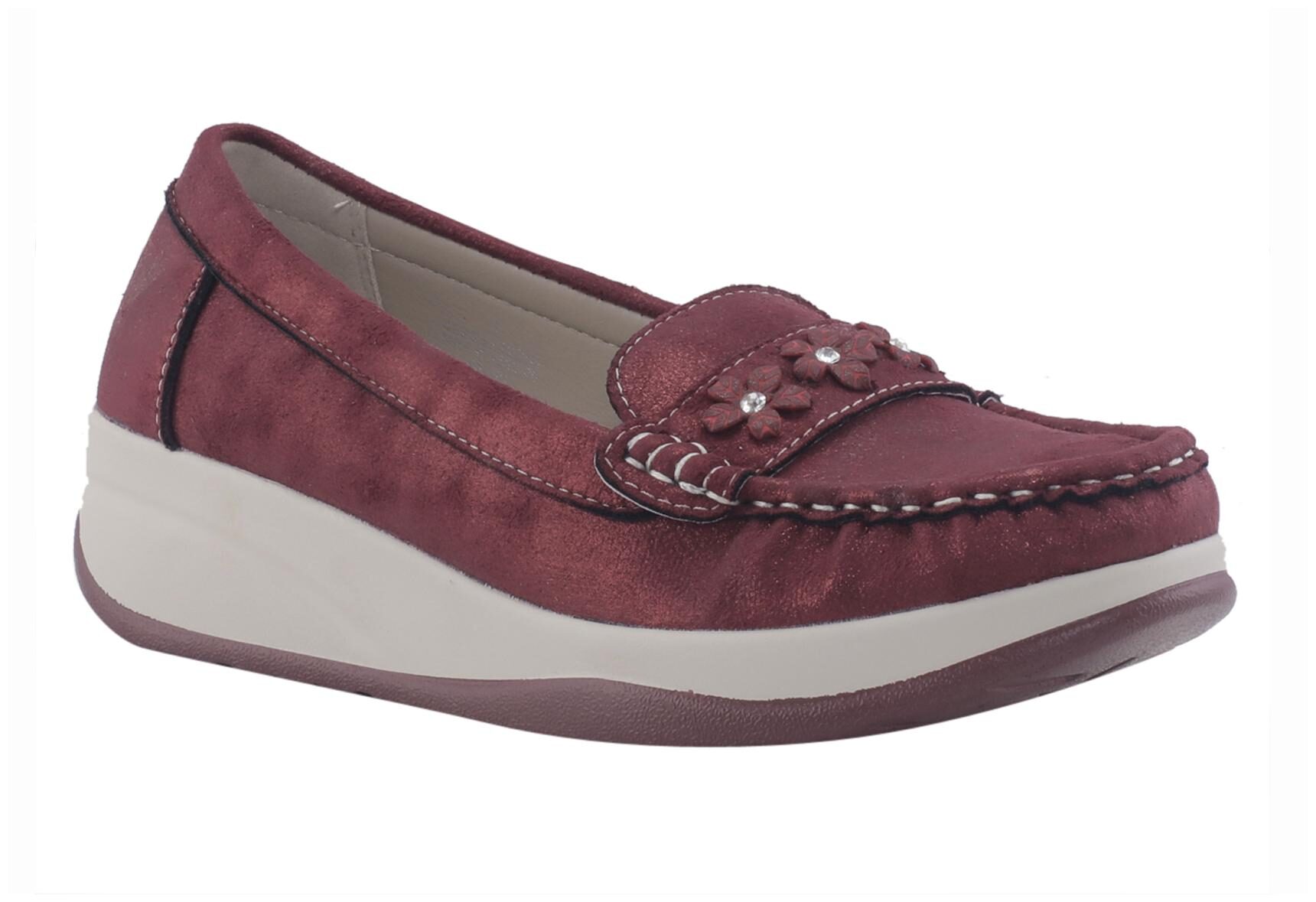 

Khadim s Women Maroon Loafers