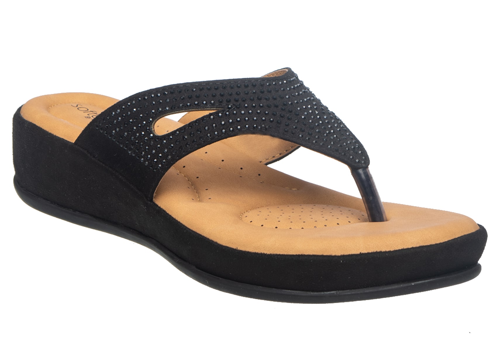 

Khadim s Softouch Women Black Heel Slipper