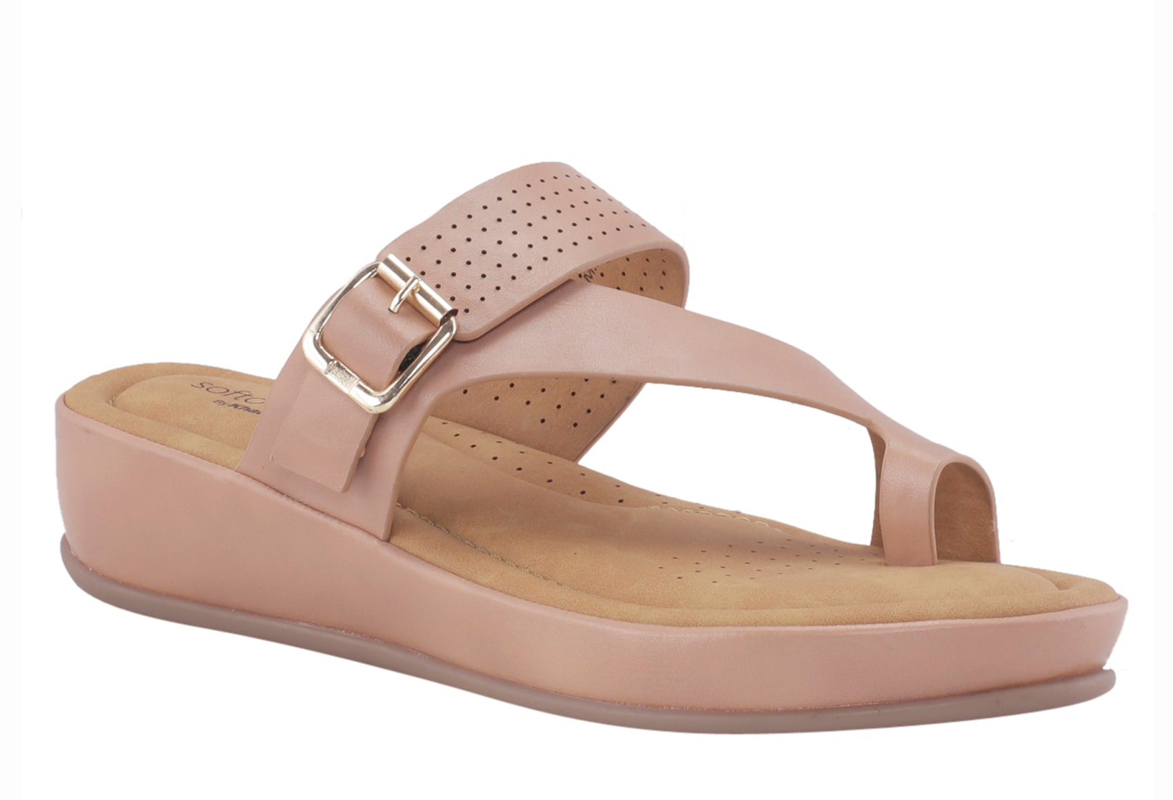 

Khadim s Softouch Women Beige Flat Slipper