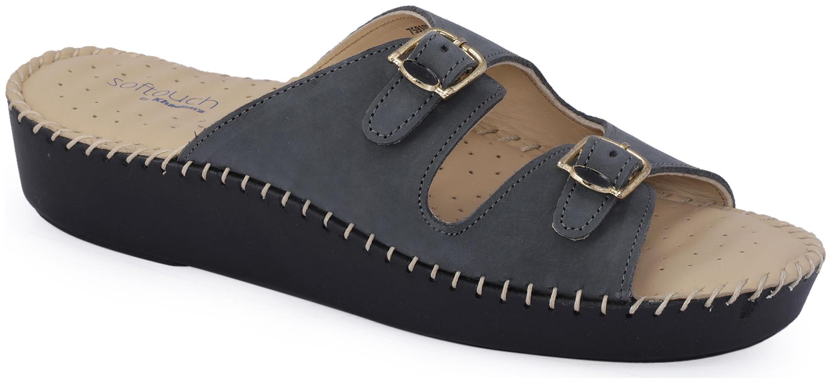 

Khadim s Women Navy Blue Heeled Sandals