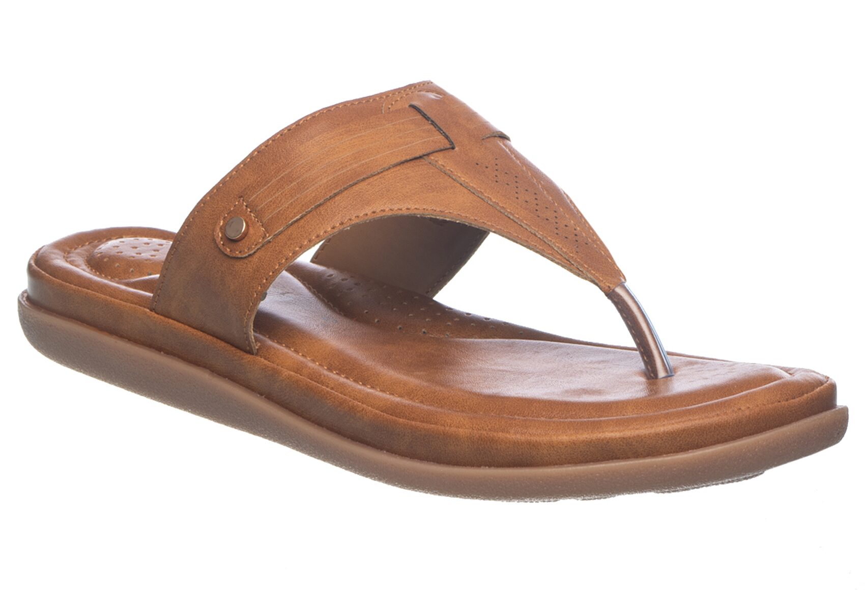

Khadim s Softouch Women Tan Flat Slipper