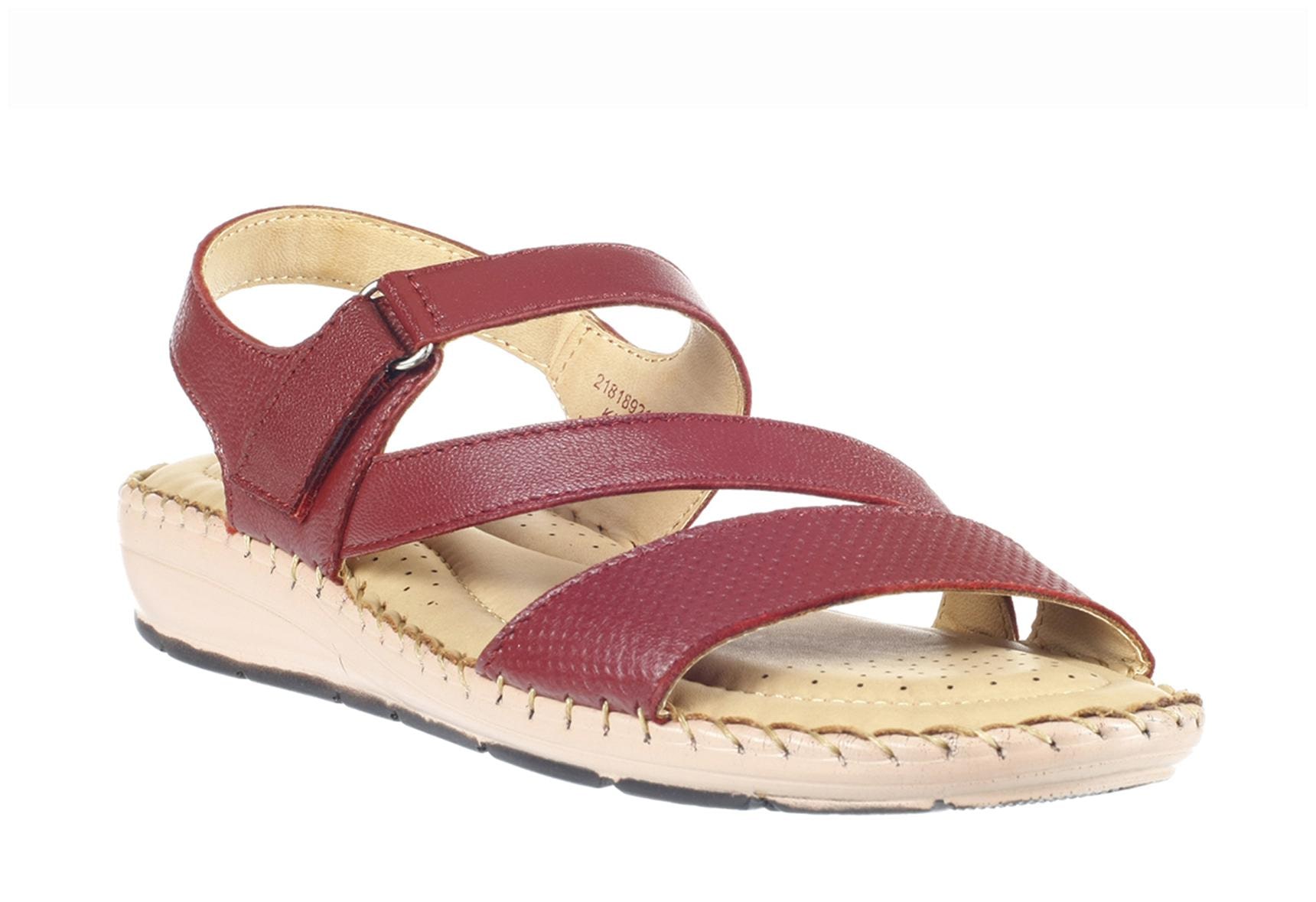 

Khadim s Women Red Open Toe Flats