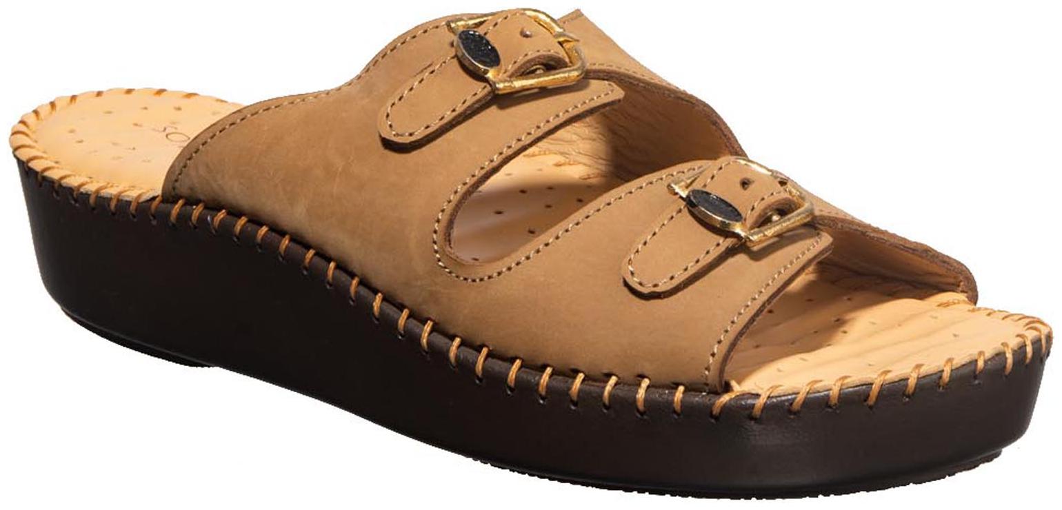 

Khadim s Women Brown Open Toe Flats
