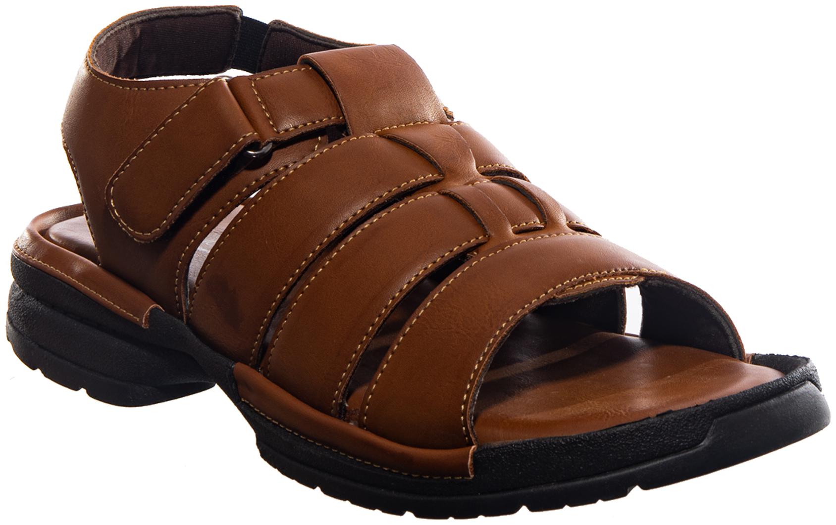 

Khadim s Softouch Men Brown Casual Dress Sandal