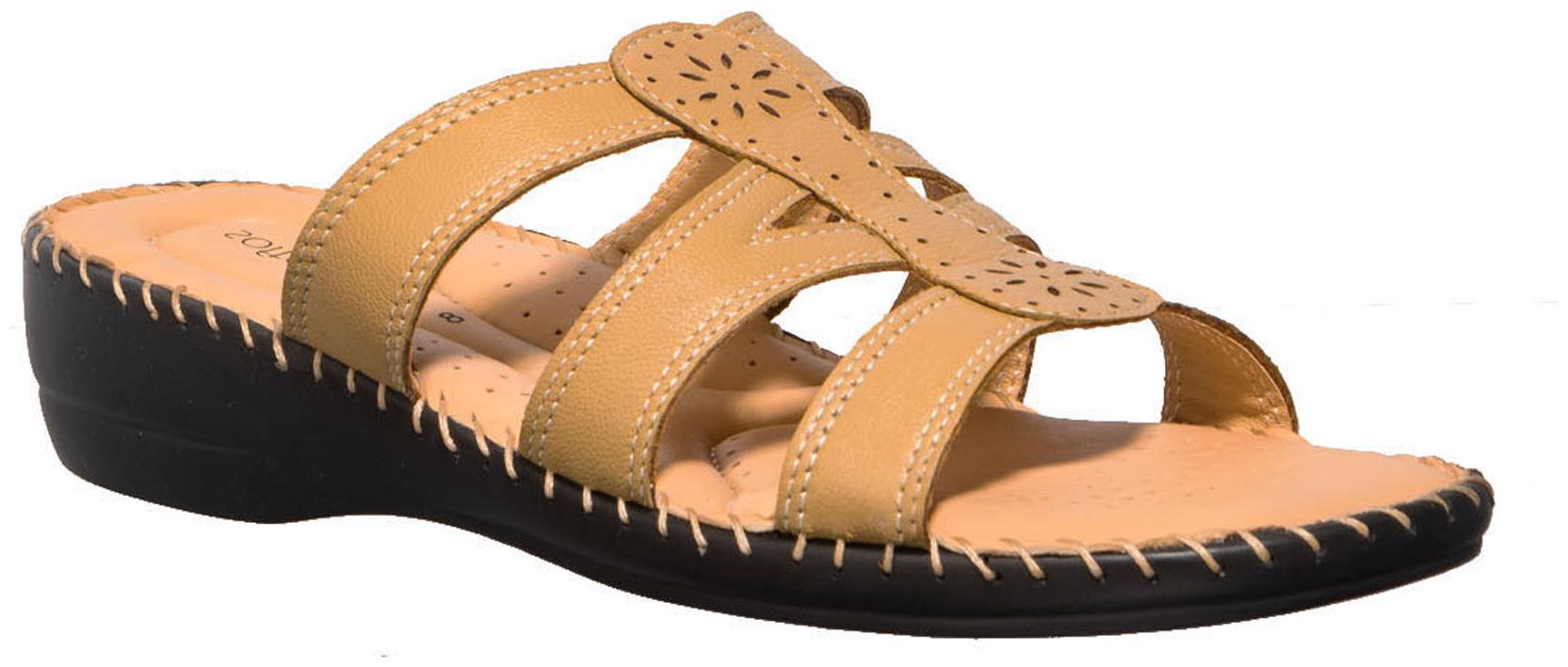 

Khadim s Women Beige Open Toe Flats