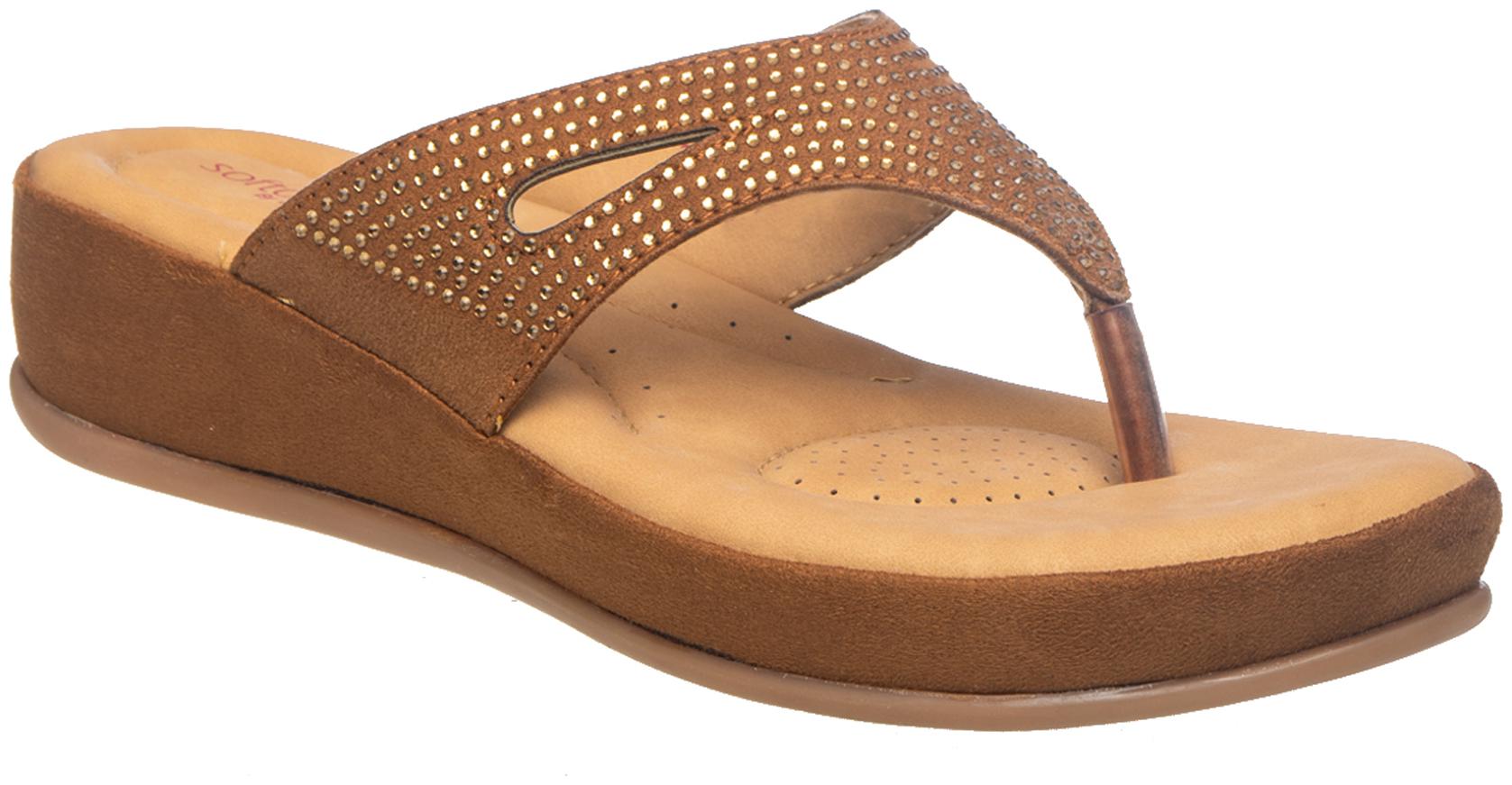

Khadim s Women Tan Wedges