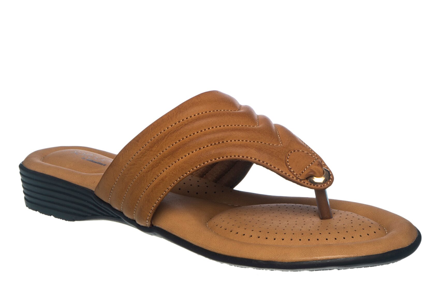 

Khadim s Softouch Women Tan Flat Slipper