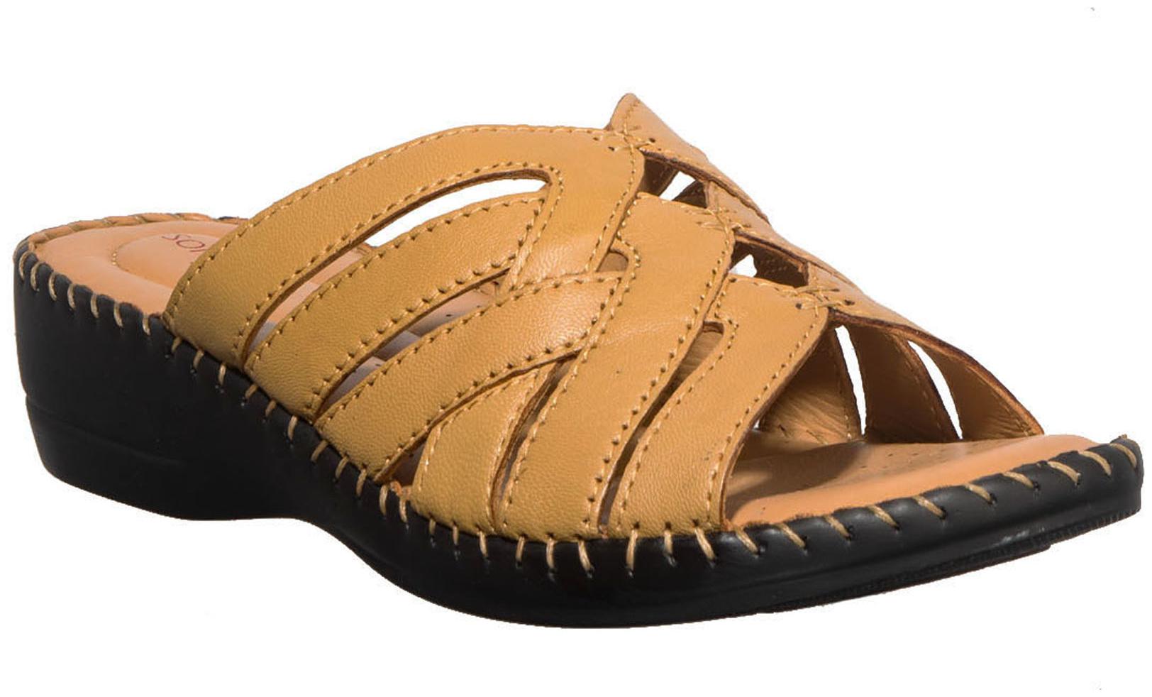 

Khadim s Women Beige Open Toe Flats