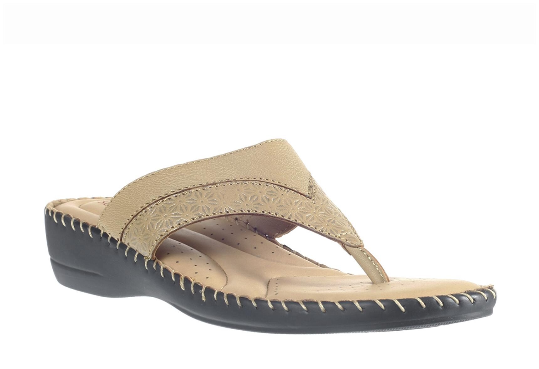 

Khadim s Women Beige Open Toe Flats