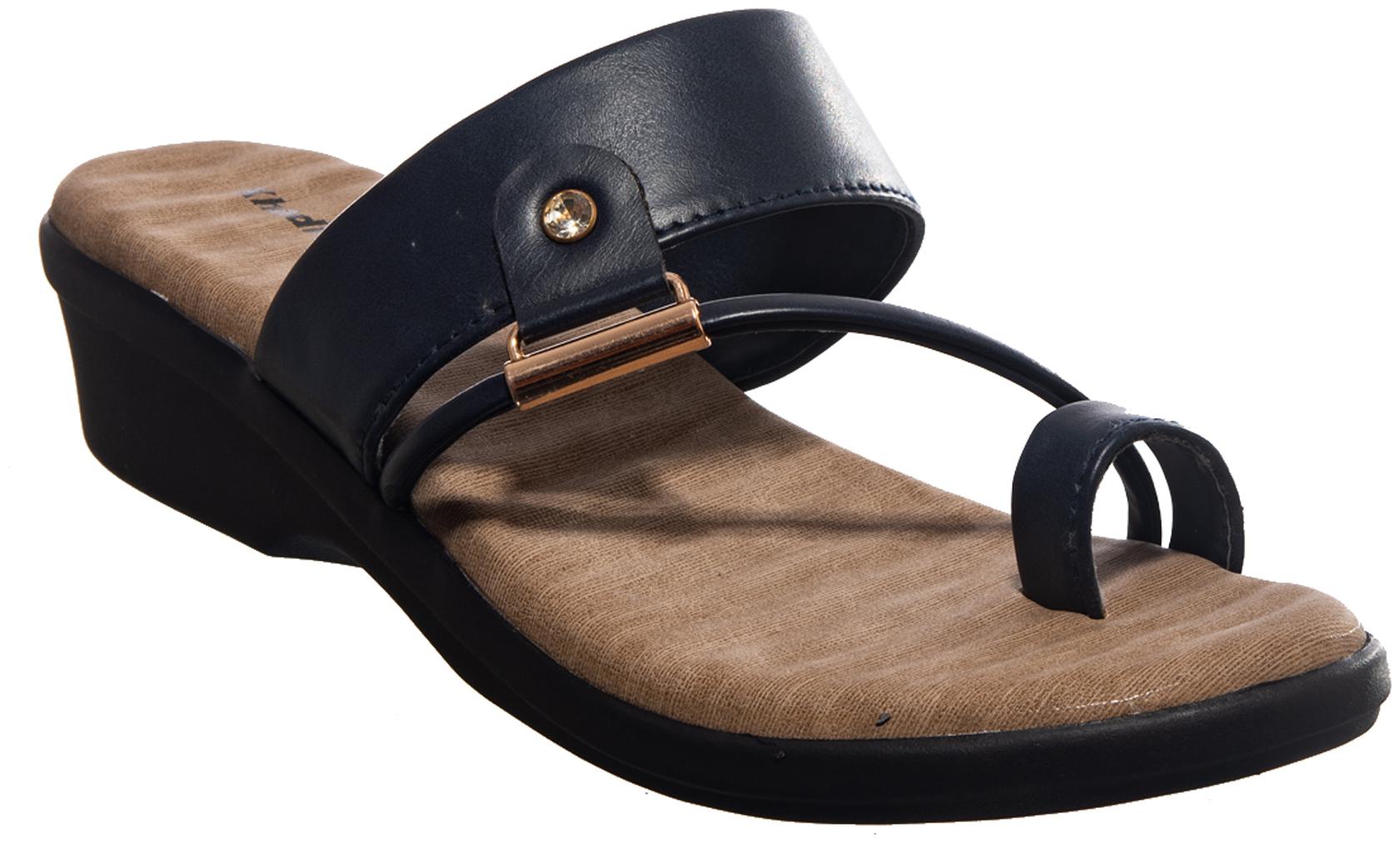 

Khadim s Women Navy Blue Sandals