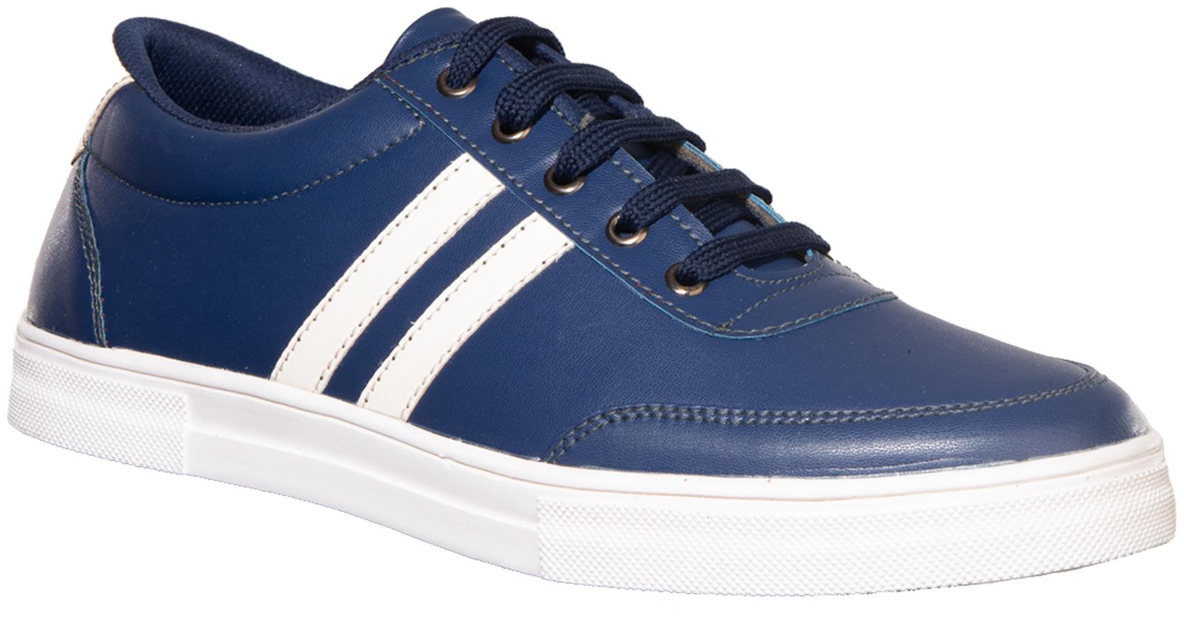 

Khadim s Dress Sneakers Men Blue Sneakers