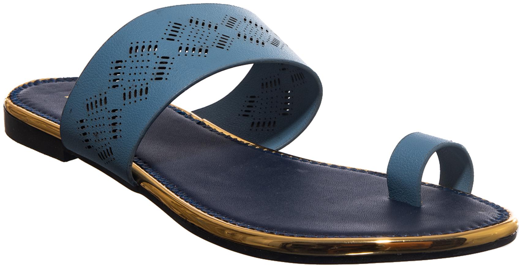 

Khadim s Women Blue One Toe Flats