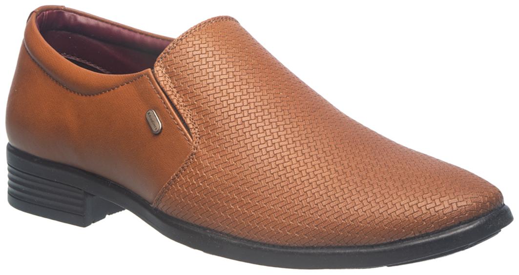 

Khadim s Men Brown Slip-On Formal Shoes