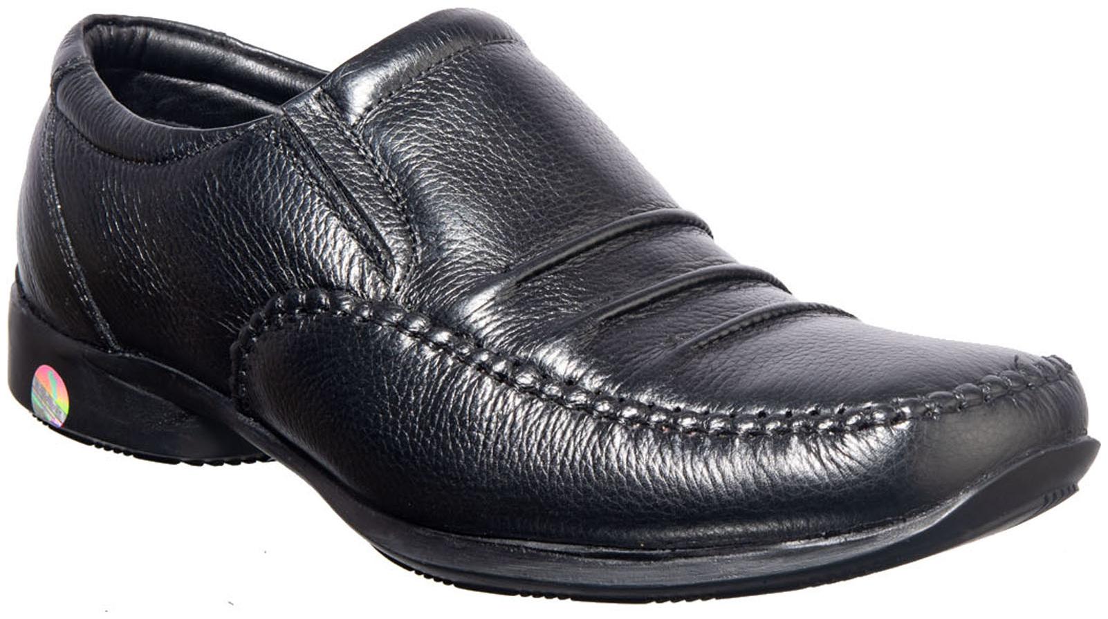 

Khadim s Men Black Slip-On Formal Shoes - 36110250561