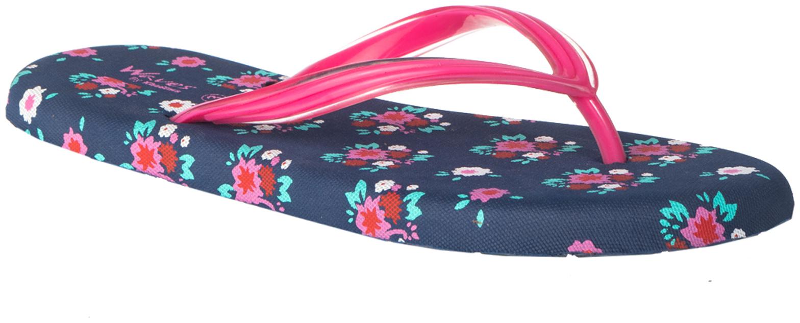 

Khadim s Waves Women Navy Casual Indoor Flip-Flop