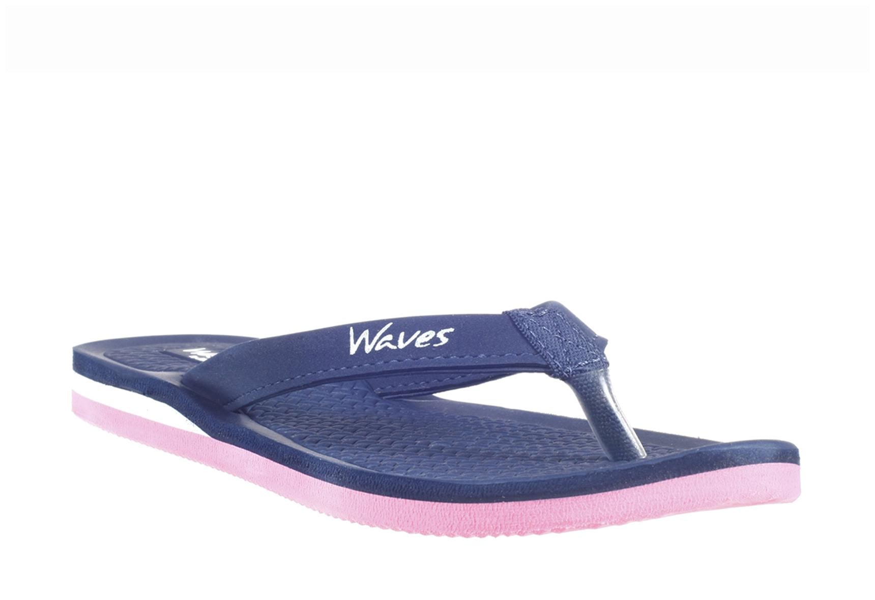 

Khadim s Waves Women Blue Casual Indoor Flip-Flop