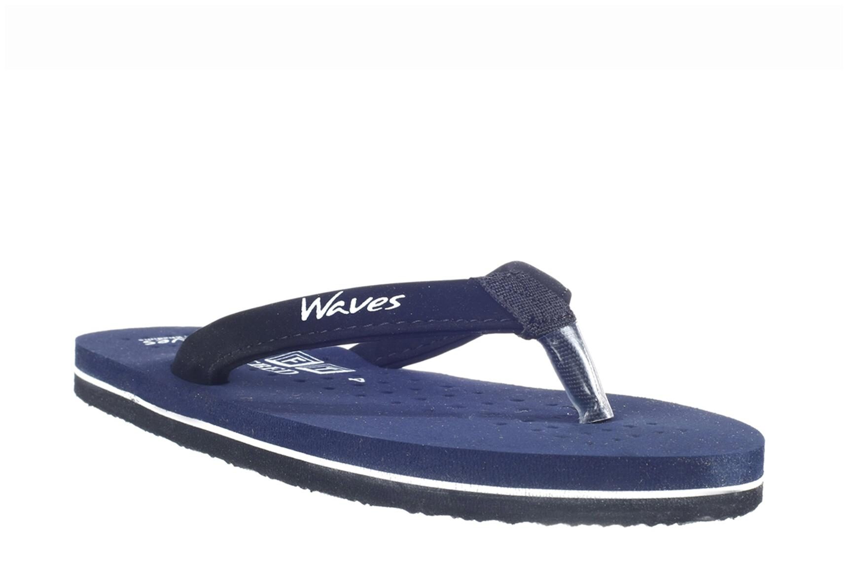 

Khadim s Waves Women Navy Casual Indoor Flip-Flop