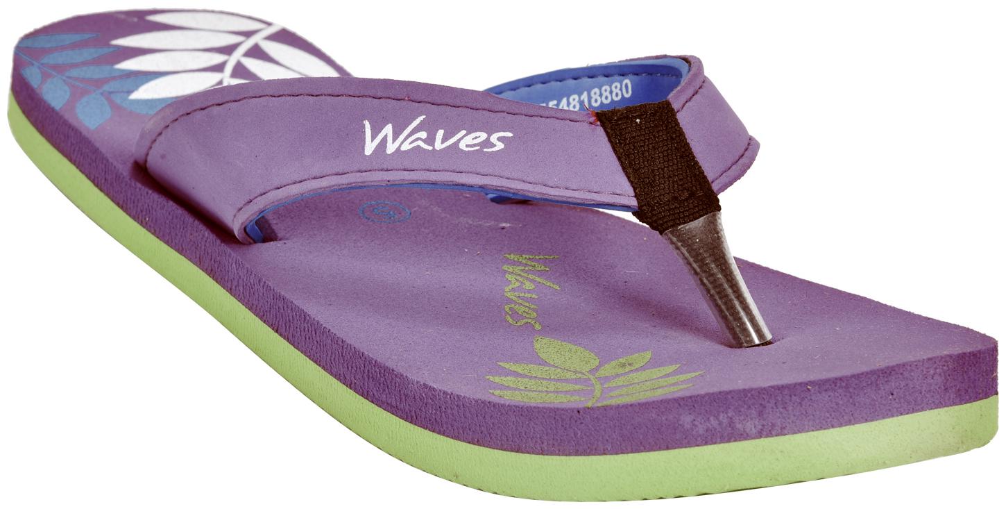 

Khadim s Waves Women Purple Casual Indoor Slipper