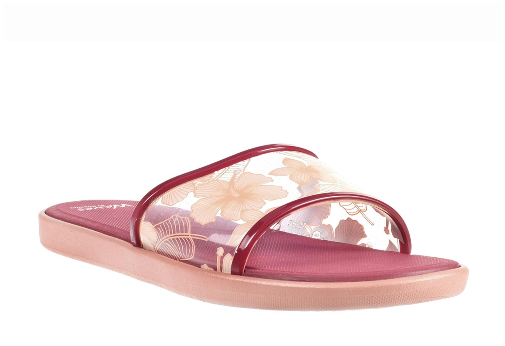 

Khadim s Waves Women Red Casual Flat Slipper