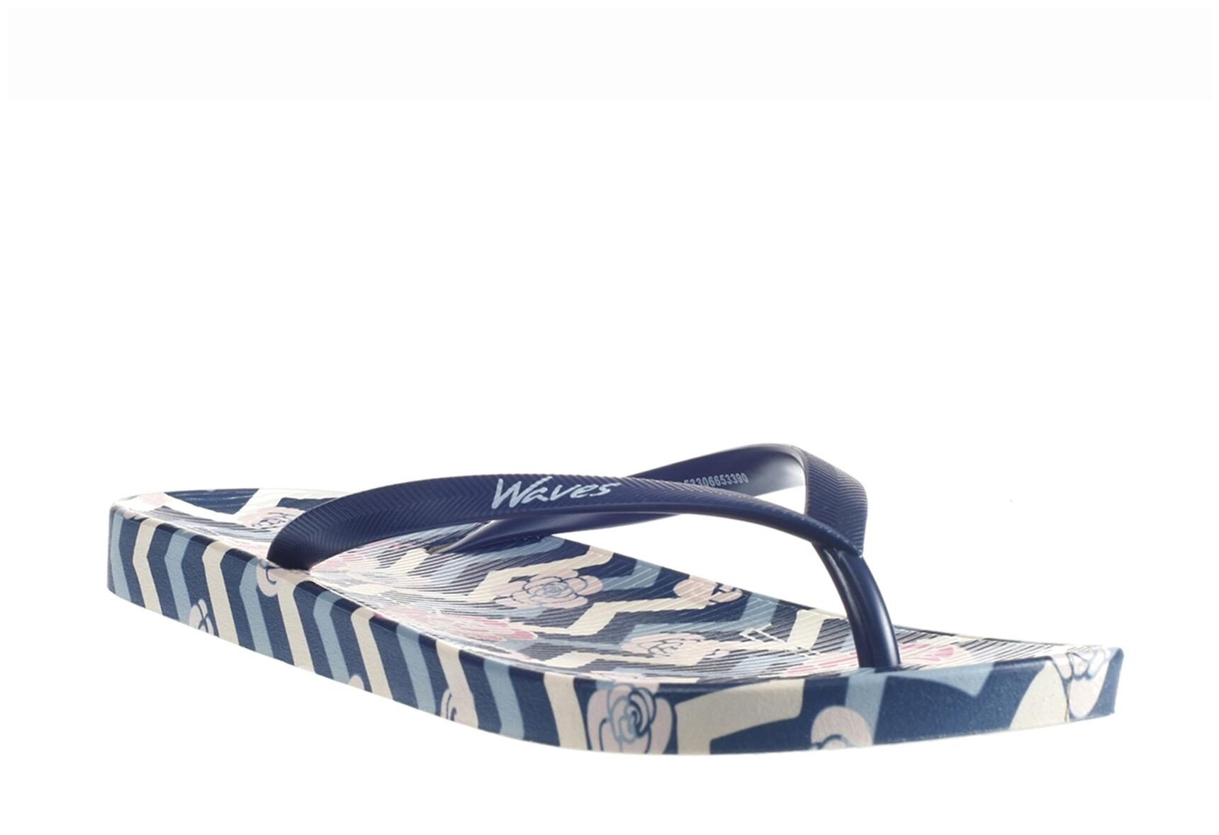 

Khadim s Waves Women Navy Casual Outdoor Flip-Flop