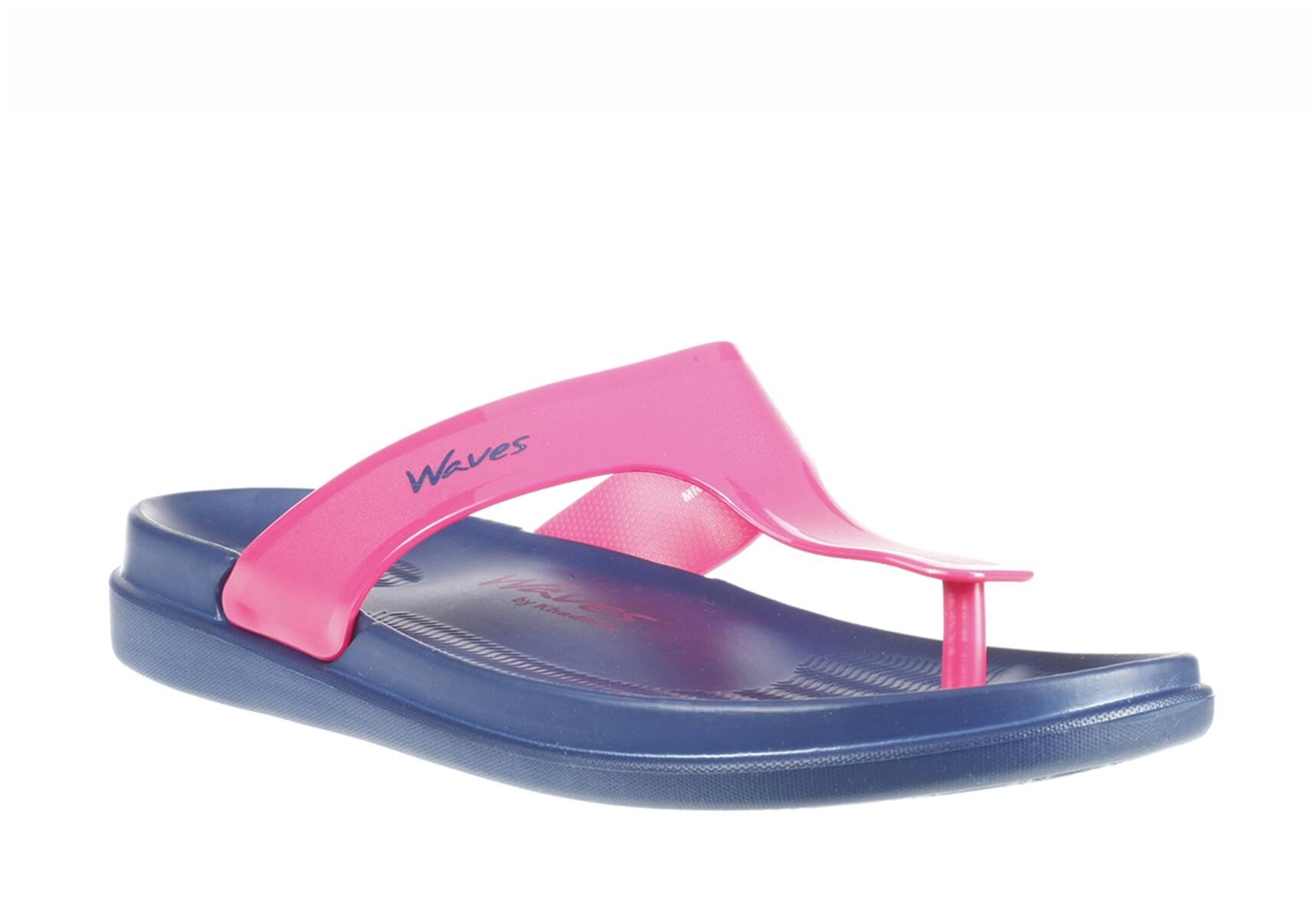 

Khadim s Waves Women Navy Casual Outdoor Slipper