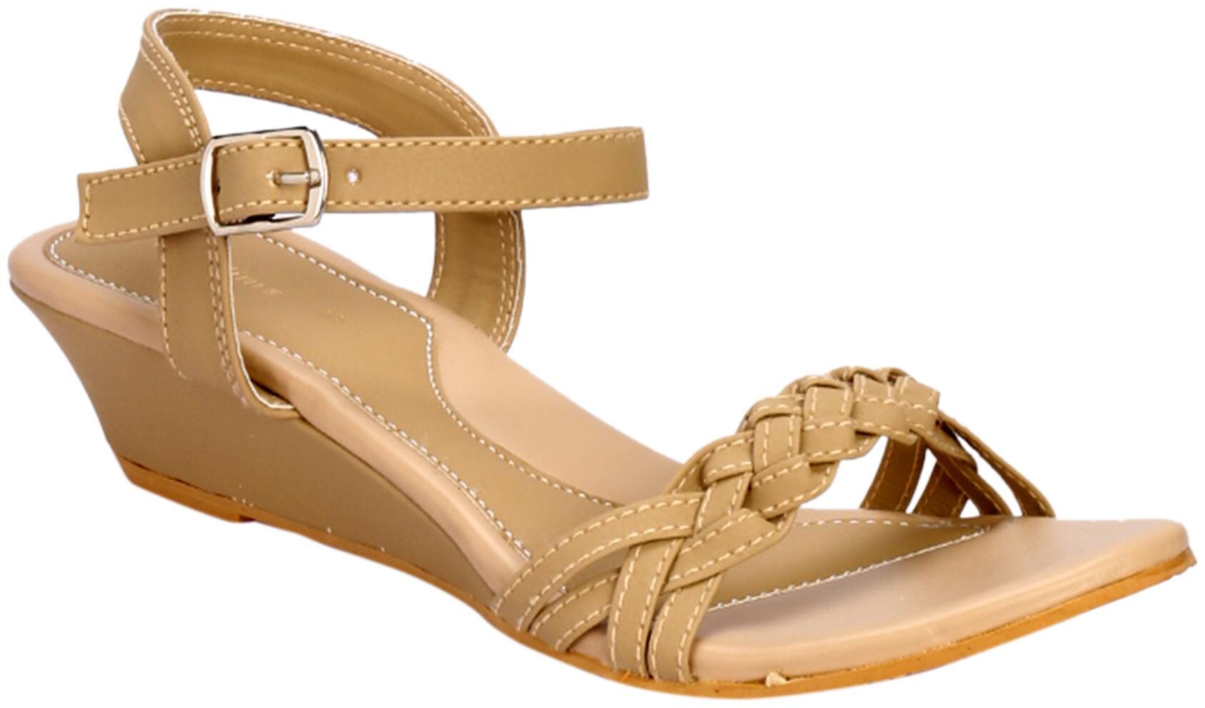 

Khadim s Women Beige Wedges