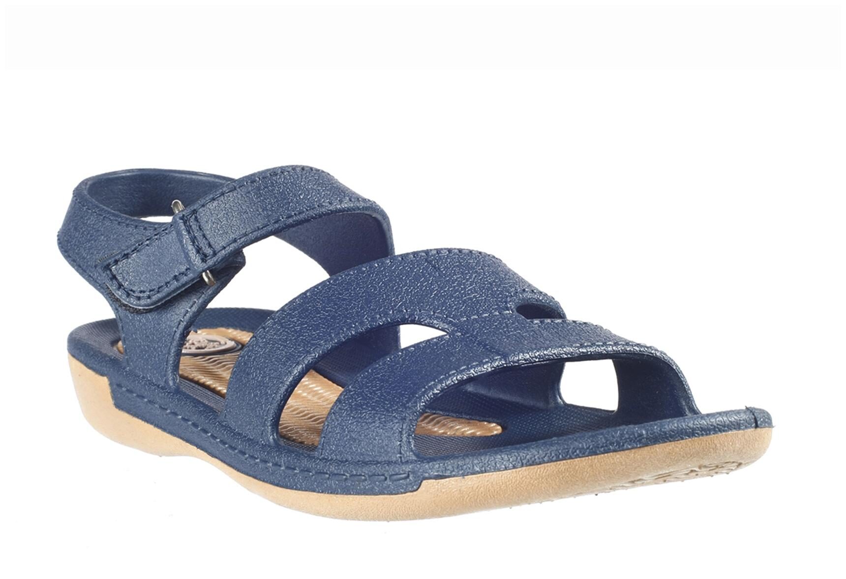 

Khadim s Women Navy Blue Open Toe Flats