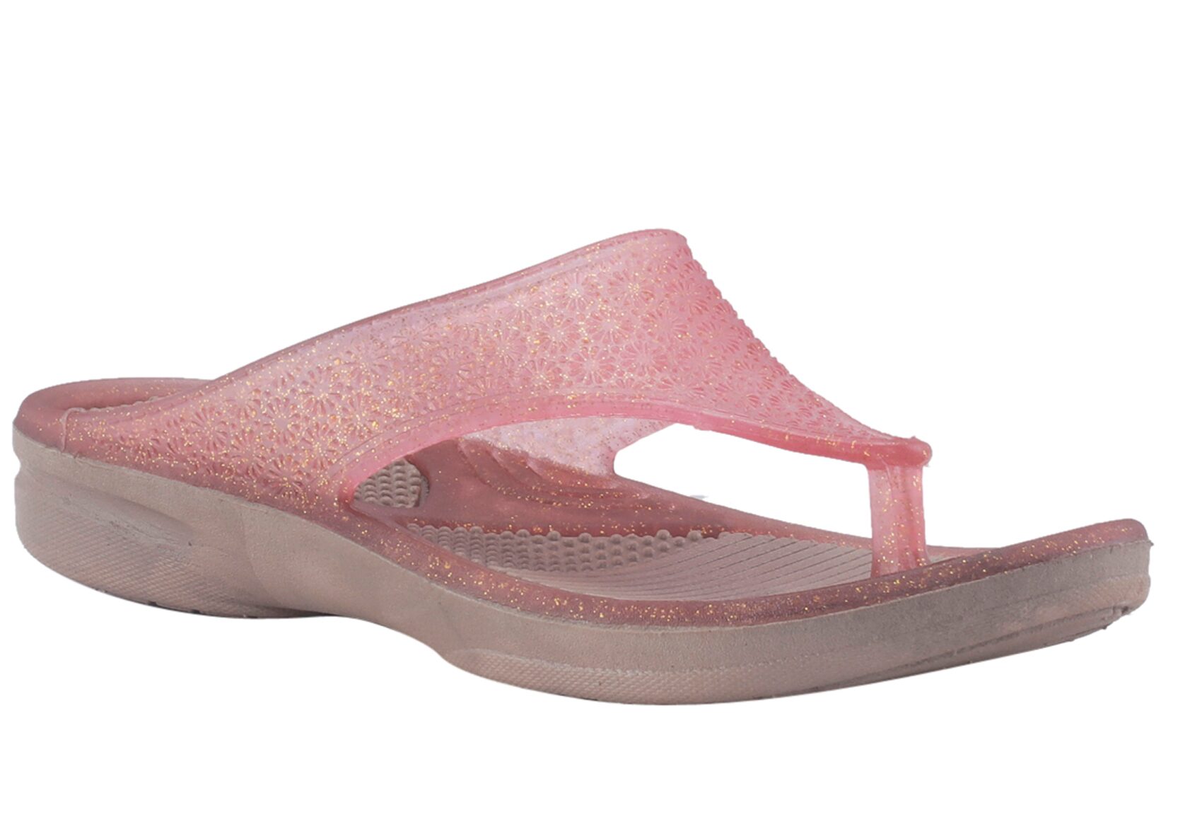 

Khadim s Women Pink T-Strap Flats