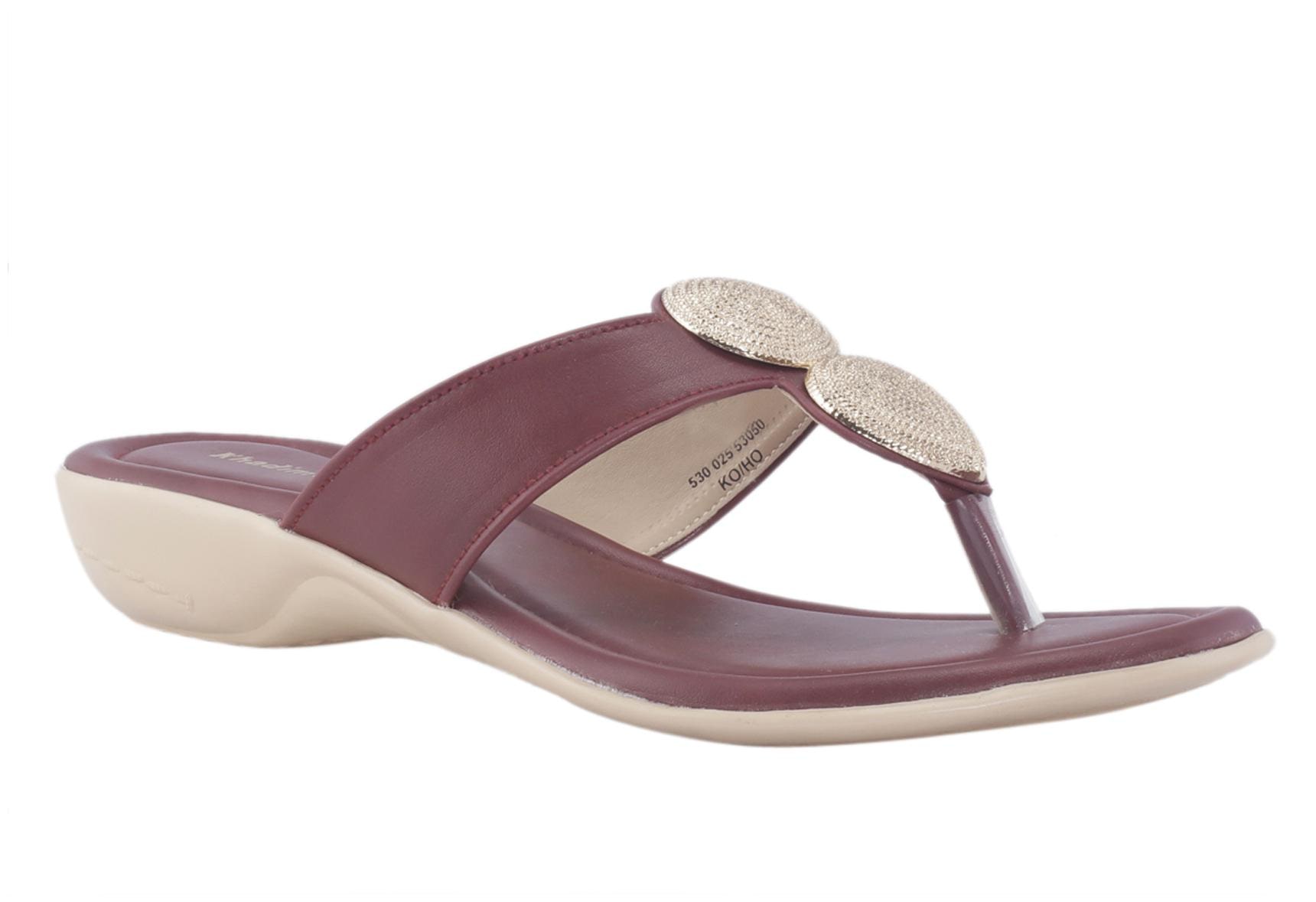 

Khadim s Women Maroon Flat Slipper