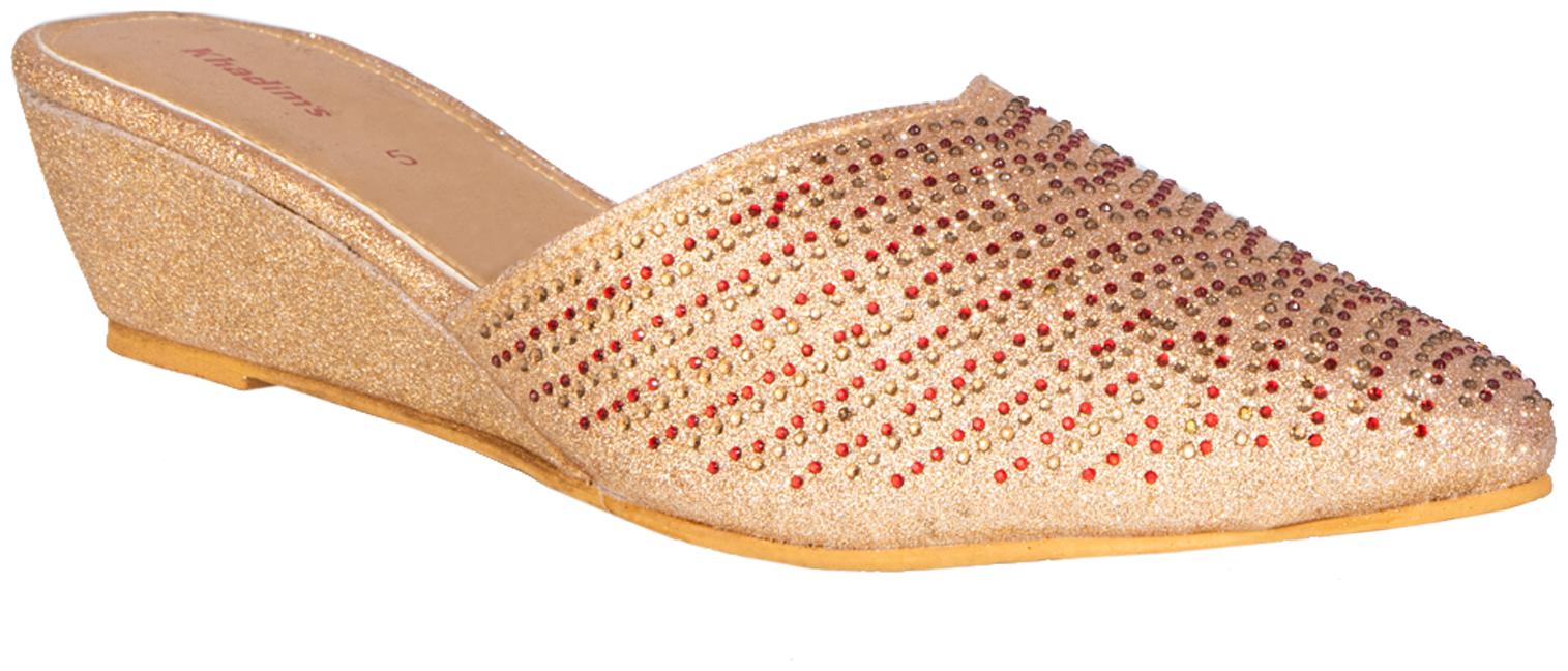 

Khadim s Women Gold Lifestyle Clog Sandal