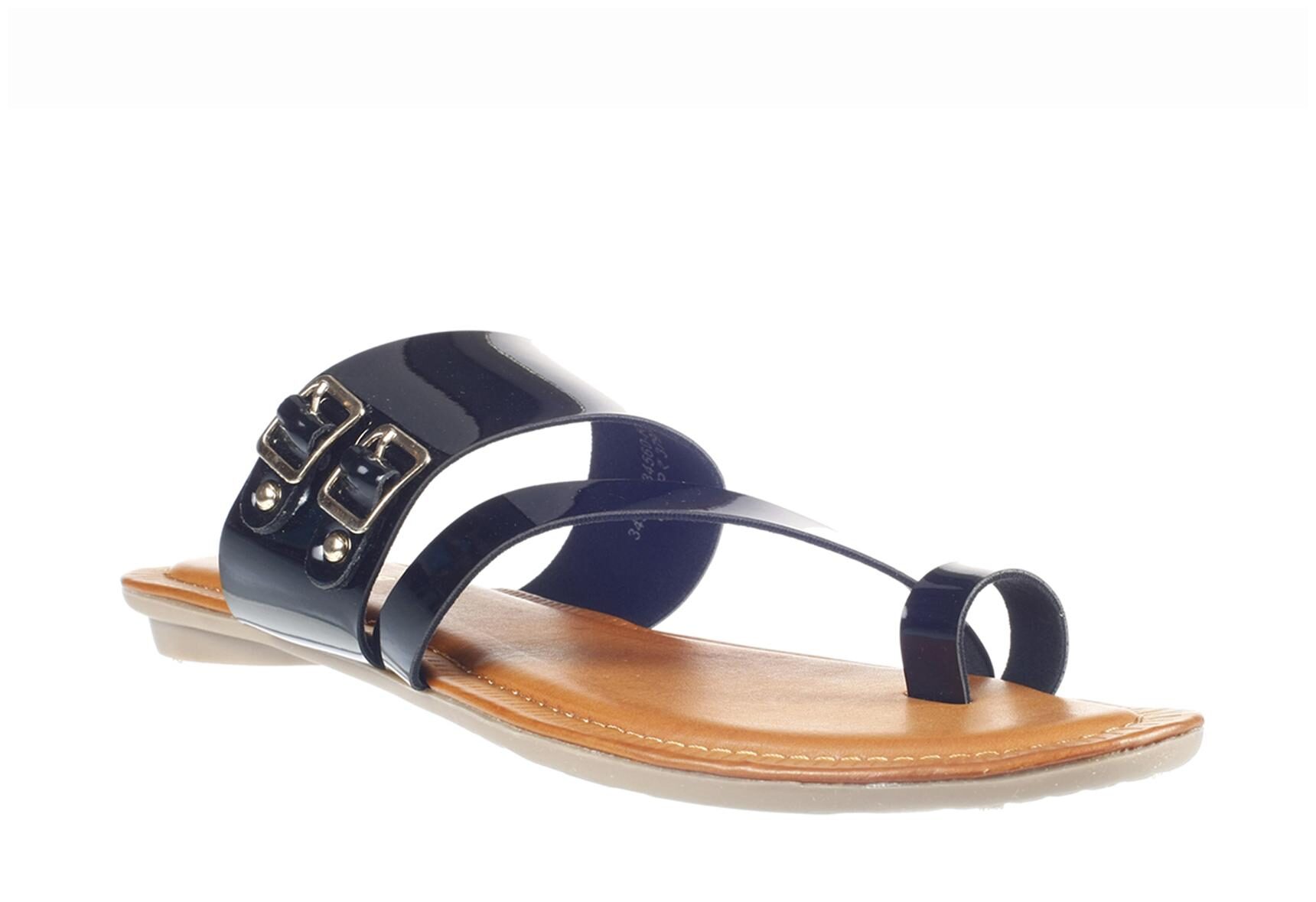 

Khadim s Women Black Open Toe Flats