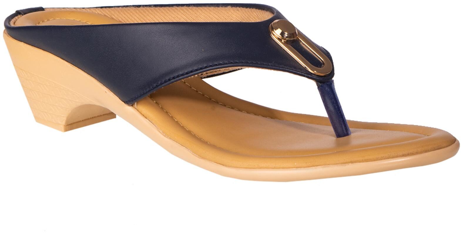 

Khadim s Women Navy Blue Mules