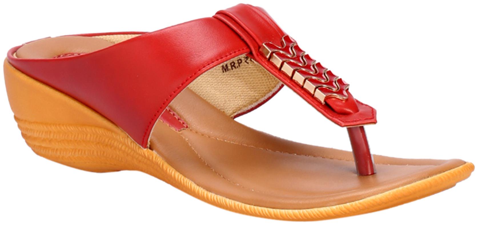 

Khadim s Women Red Wedges