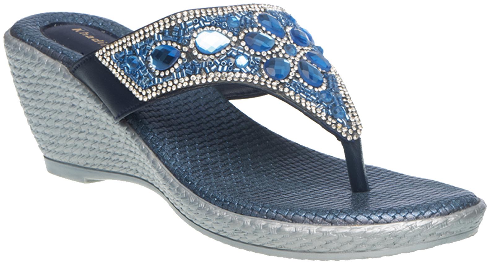 

Khadim s Women Blue Pumps