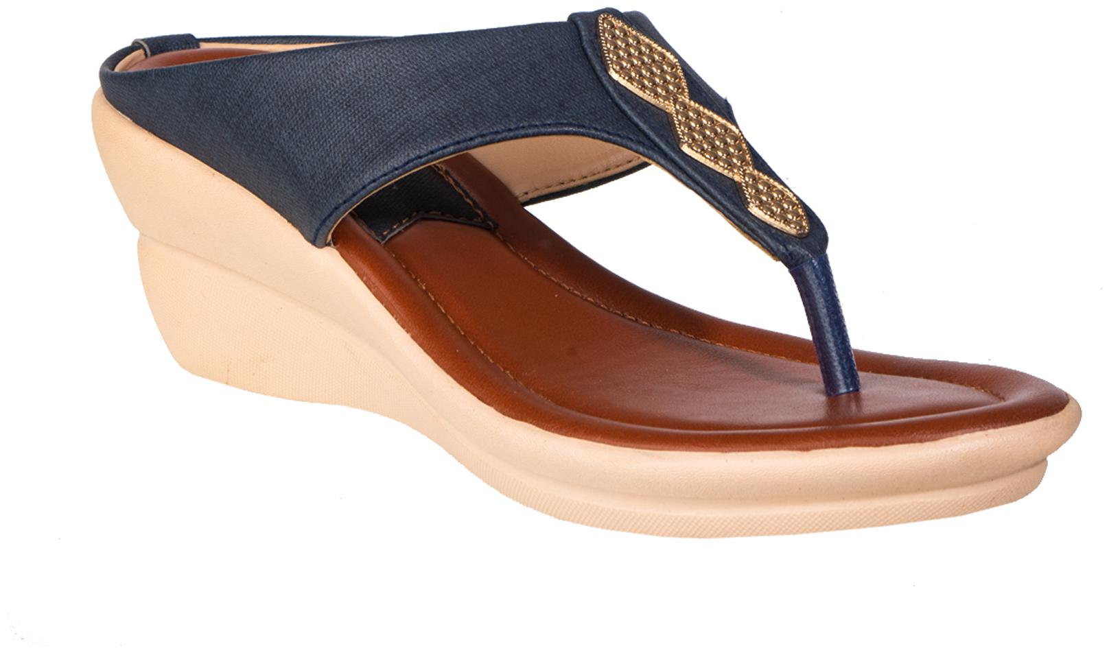 

Khadim s Women Navy Blue Wedges