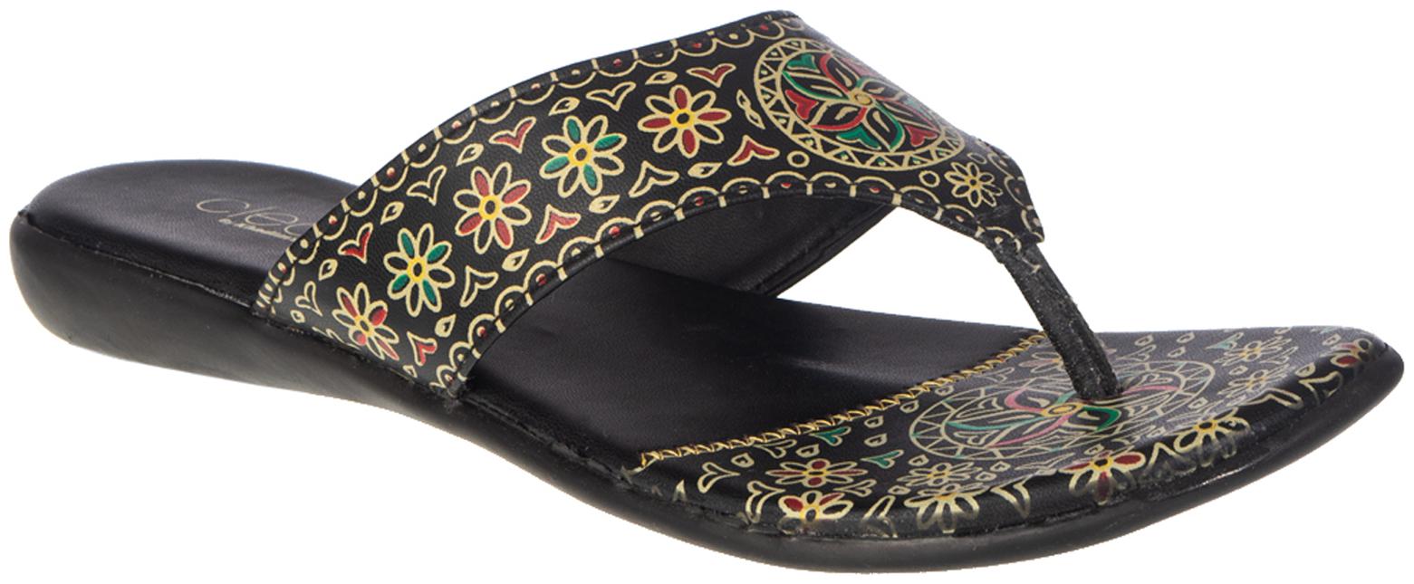 

Khadim s Women Black Ethnic Flats