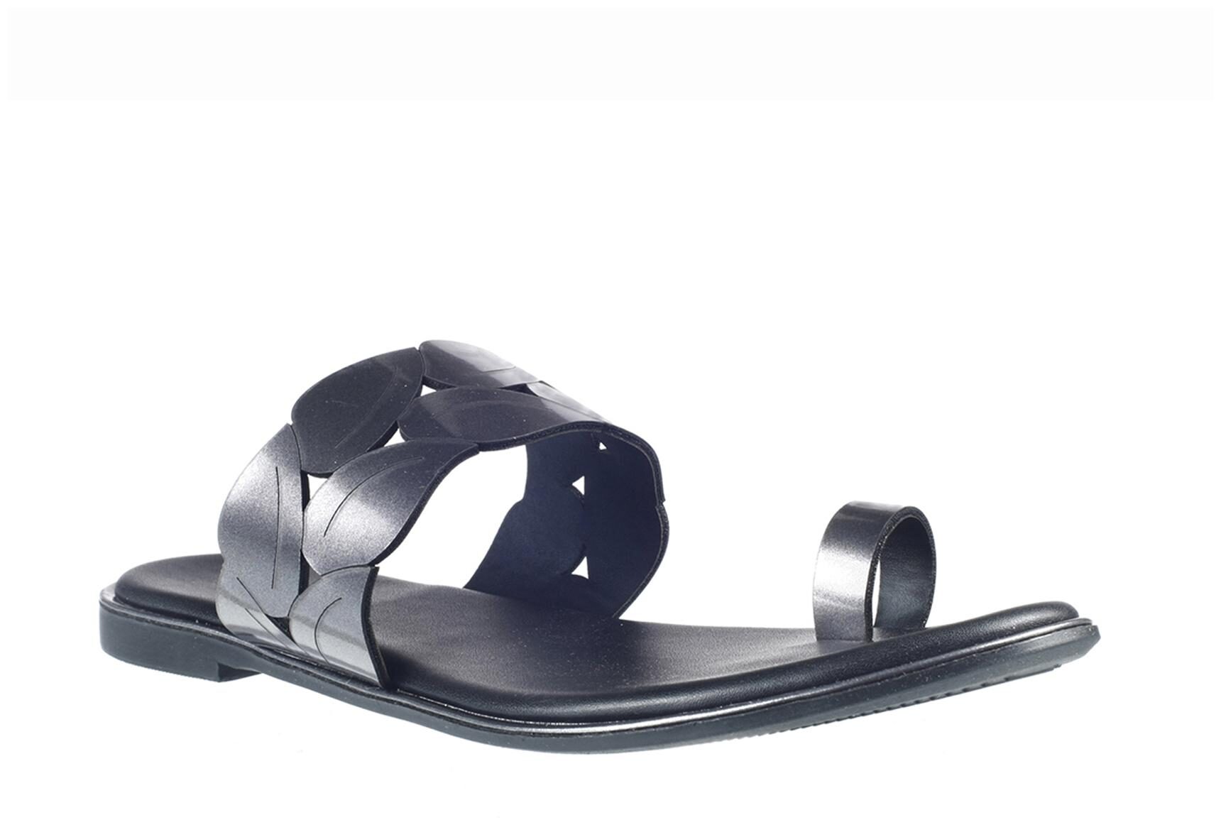 

Khadim s Women Grey Open Toe Flats